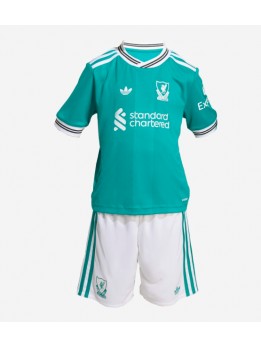 Billige Liverpool Tredjedraktsett Barn 2025-26 Kortermet (+ Korte bukser)